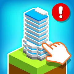 Взломанная Tap Tap: Idle City Builder Sim  [МОД Unlocked] - стабильная версия apk на Андроид