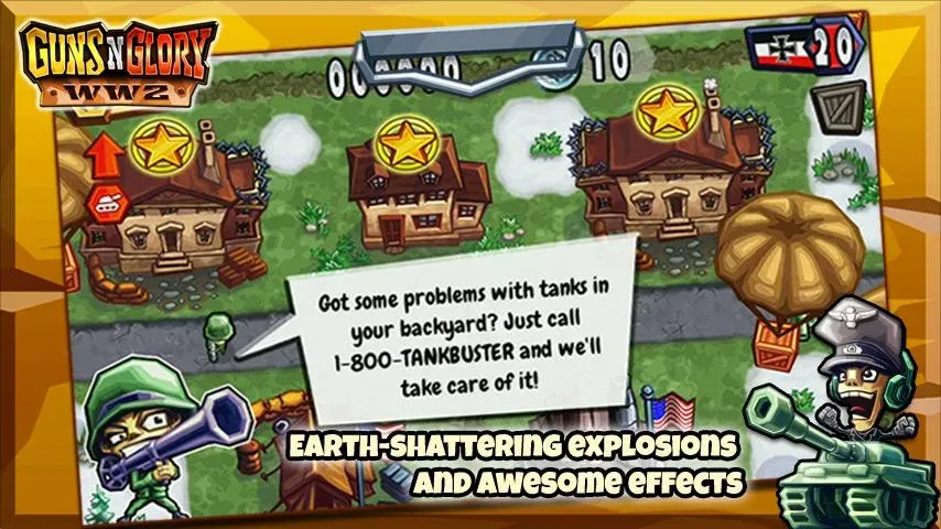 Guns'n'Glory WW2  [МОД Unlocked] Screenshot 5
