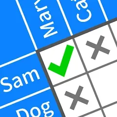 Скачать взломанную Cross Logic: Smart Puzzle Game (Кросс Лоджик)  [МОД Бесконечные монеты] - полная версия apk на Андроид