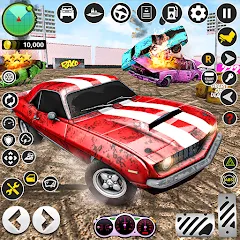Взломанная X Demolition Derby : Car Games  [МОД Бесконечные монеты] - последняя версия apk на Андроид