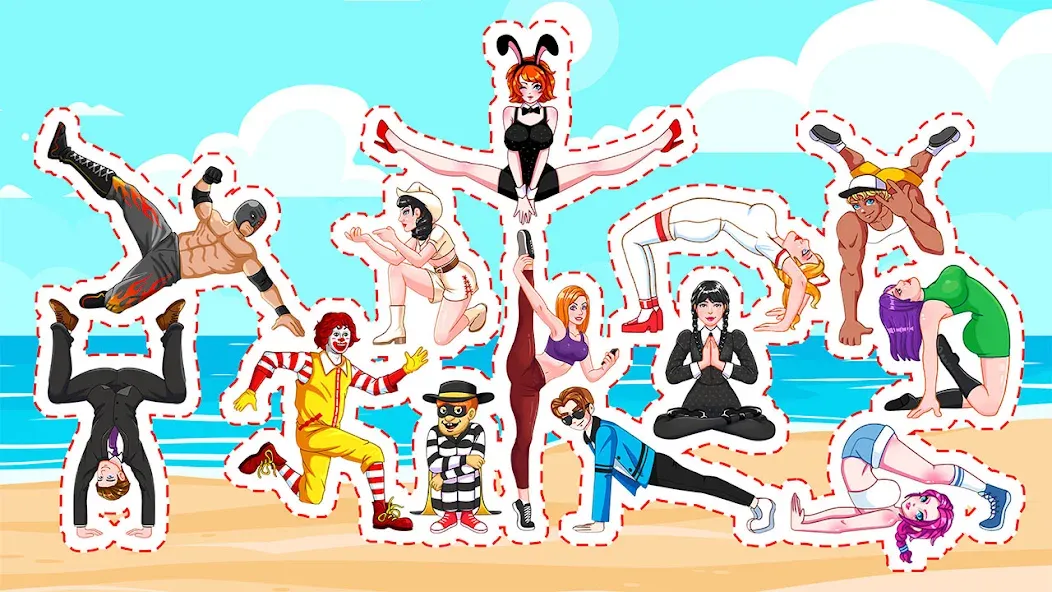 Pose to Hide: Tricky Puzzle (Поза чтобы скрыть)  [МОД Unlimited Money] Screenshot 1