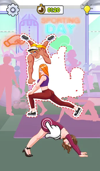 Pose to Hide: Tricky Puzzle (Поза чтобы скрыть)  [МОД Unlimited Money] Screenshot 4