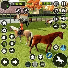 Скачать взлом My Horse Herd Care Simulator (Мой симулятор ухода за стадом лошадей)  [МОД Бесконечные монеты] - стабильная версия apk на Андроид