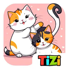 Взломанная My Cat Town - Cute Kitty Games  [МОД Бесконечные деньги] - последняя версия apk на Андроид