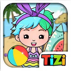 Взлом Tizi Town - My Hotel Games  [МОД Бесконечные монеты] - полная версия apk на Андроид