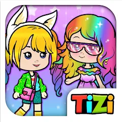 Скачать взломанную Tizi Town: Doll Dress Up Games  [МОД Бесконечные монеты] - полная версия apk на Андроид