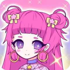 Взломанная Mimistar dress up chibi doll (Министар)  [МОД Menu] - последняя версия apk на Андроид