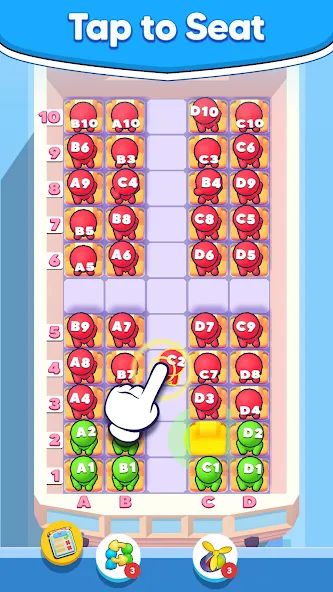 Seat Jam 3D (Сидение Джем 3D)  [МОД Unlocked] Screenshot 2