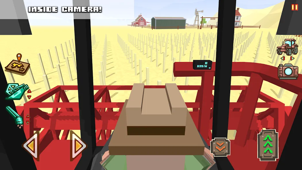 Blocky Farm Racing & Simulator  [МОД Много монет] Screenshot 3