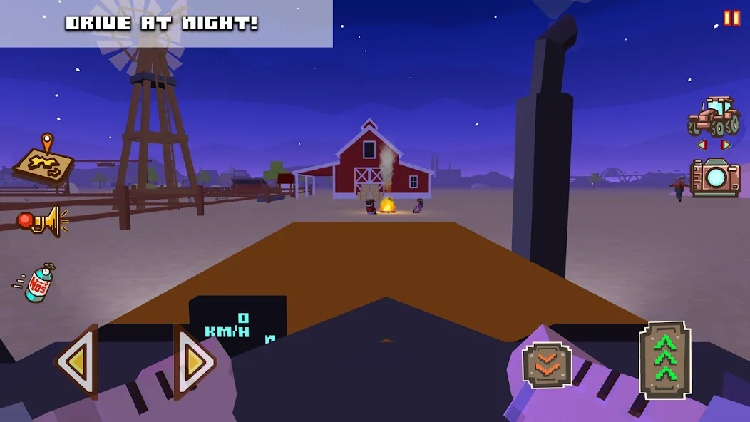 Blocky Farm Racing & Simulator  [МОД Много монет] Screenshot 5