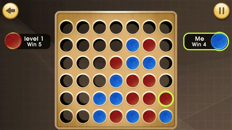 4 in a row king (в ряд король)  [МОД Menu] Screenshot 1