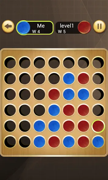 4 in a row king (в ряд король)  [МОД Menu] Screenshot 4