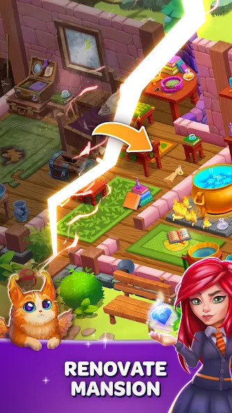 Becharmed - Match 3 Games (Бичармед)  [МОД Menu] Screenshot 1