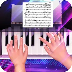 Взлом Real Piano Teacher  [МОД Бесконечные монеты] - стабильная версия apk на Андроид
