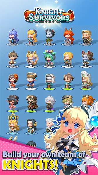 Knight Survivors (Найт Сервайворс)  [МОД Бесконечные монеты] Screenshot 5