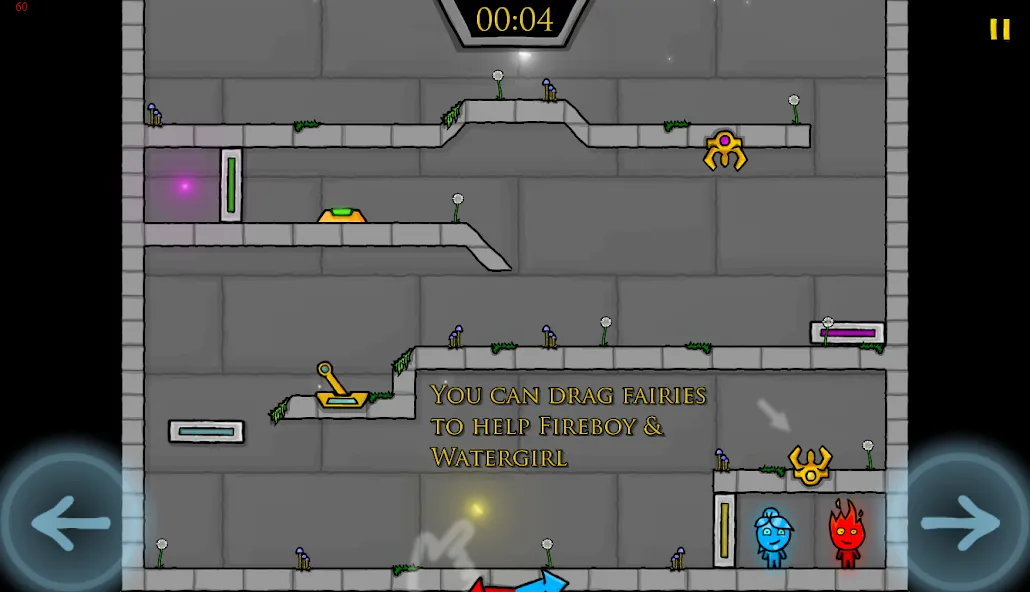 Fireboy & Watergirl FairyTales  [МОД Много монет] Screenshot 2