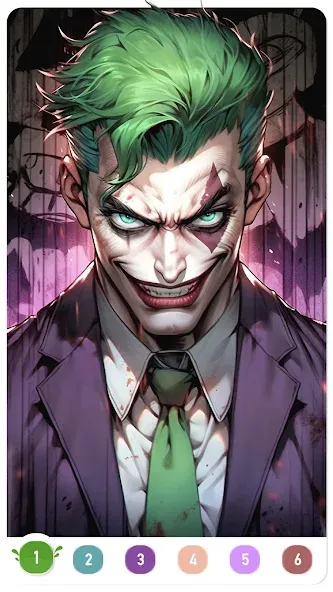 Clown Color, Paint by number  [МОД Unlocked] Screenshot 3