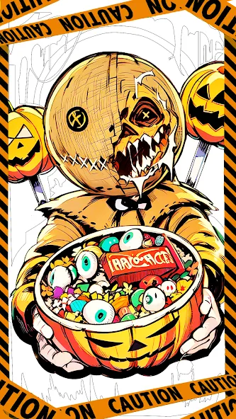 Dark Fantasy Coloring Games  [МОД Unlocked] Screenshot 4