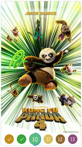 Fun Color:Happy Coloring games  [МОД Бесконечные монеты] Screenshot 2