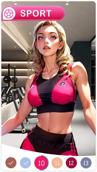 Fun Color:Happy Coloring games  [МОД Бесконечные монеты] Screenshot 5