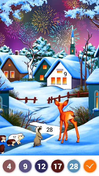 Art Coloring - Color by Number  [МОД Все открыто] Screenshot 2