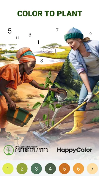 Happy Color®: Coloring Book (Хэппи Колор)  [МОД Unlocked] Screenshot 2