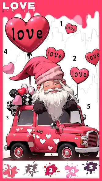 Paint Color: Color by number  [МОД Много денег] Screenshot 3