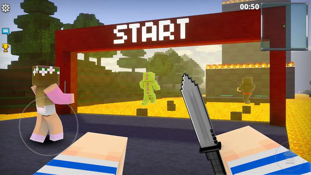 Pixel Strike 3D - FPS Gun Game (Пиксель Страйк 3Д)  [МОД Menu] Screenshot 5