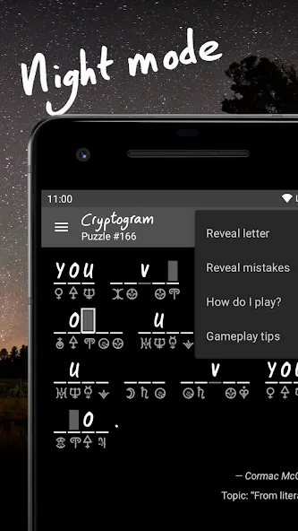 Cryptogram - puzzle quotes (Скрытограмма)  [МОД Unlimited Money] Screenshot 4
