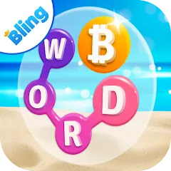Скачать взломанную Word Breeze - Earn Bitcoin (Уорд Бриз)  [МОД Mega Pack] - полная версия apk на Андроид