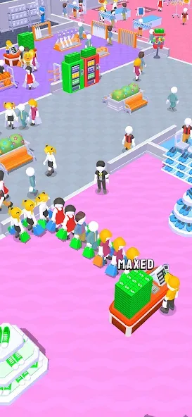 My Mini Mall: Mart Tycoon Game  [МОД Много денег] Screenshot 1