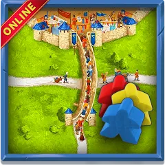 Скачать взломанную War of Carcassonne board Games (Каркассон)  [МОД Меню] - последняя версия apk на Андроид