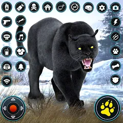 Взломанная Wild Black Panther Games  [МОД Меню] - полная версия apk на Андроид
