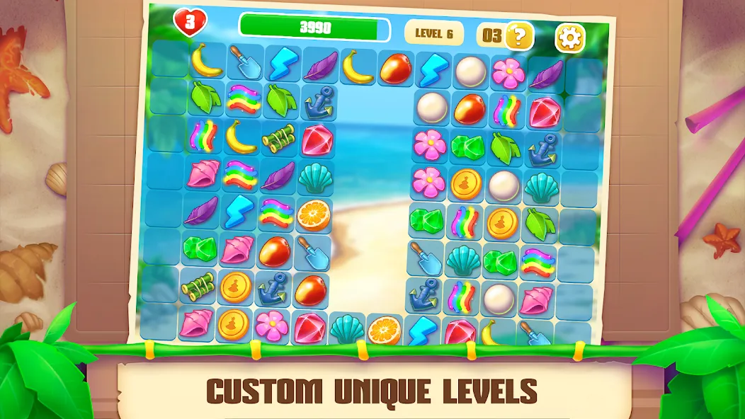 Onet Paradise: connect 2 tiles (Онет Парадайз)  [МОД Все открыто] Screenshot 5