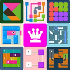 Скачать взломанную Puzzledom - puzzles all in one (Пазлдом)  [МОД Menu] - стабильная версия apk на Андроид