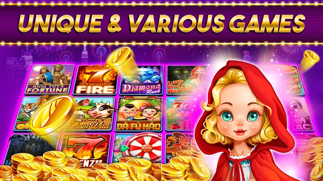 Casino Frenzy - Slot Machines (Казино Френзи)  [МОД Unlimited Money] Screenshot 3