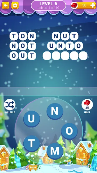 Word Connection: Puzzle Game  [МОД Все открыто] Screenshot 1
