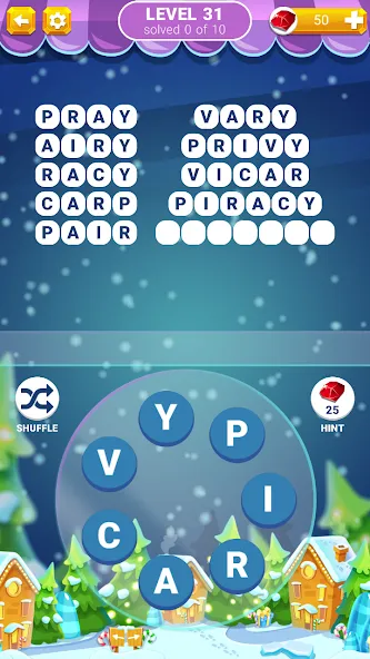 Word Connection: Puzzle Game  [МОД Все открыто] Screenshot 3