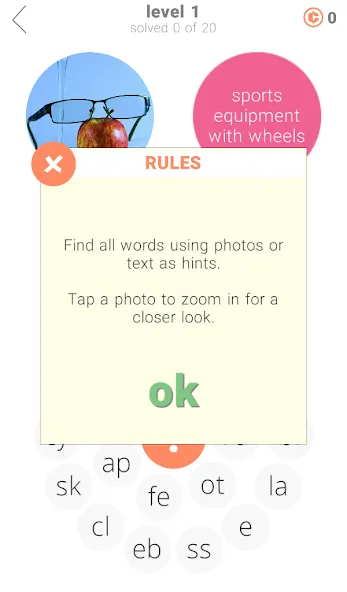 Word Rings 2  [МОД Бесконечные монеты] Screenshot 4