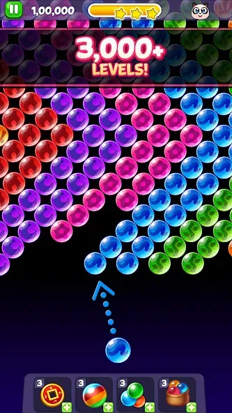 Bubble Shooter: Panda Pop! (Панда Поп)  [МОД Много монет] Screenshot 2