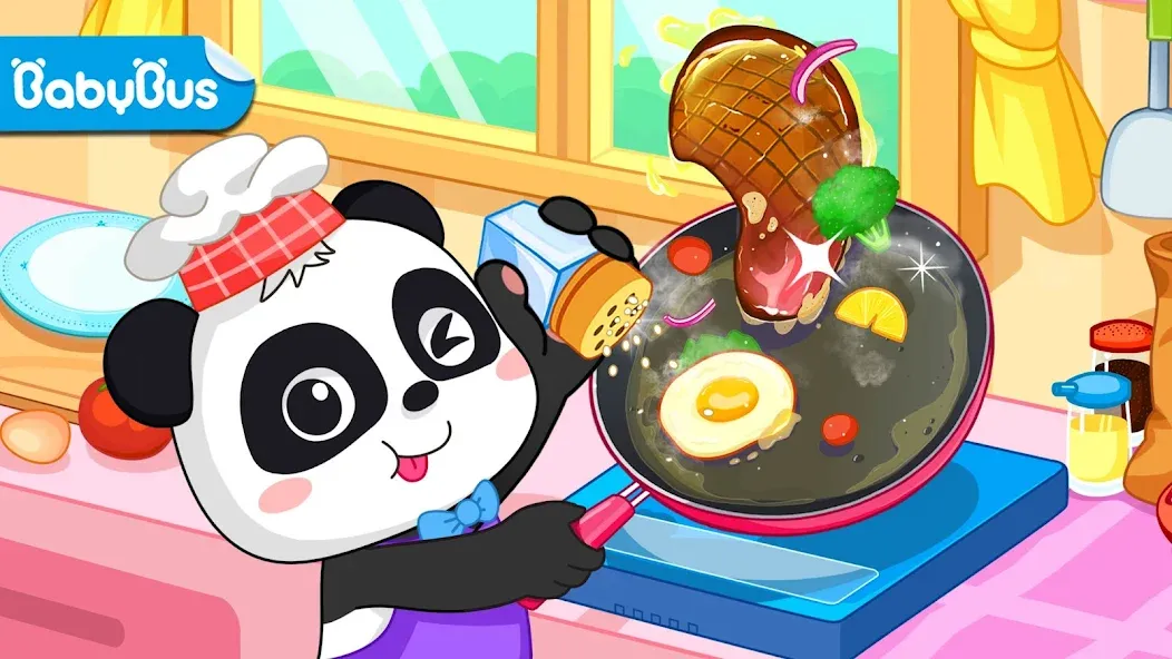 My Baby Panda Chef  [МОД Много монет] Screenshot 1