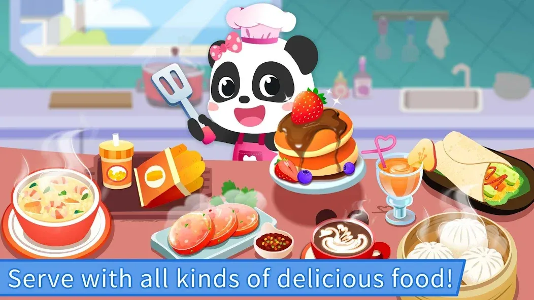 Baby Panda's Breakfast Cooking  [МОД Menu] Screenshot 5