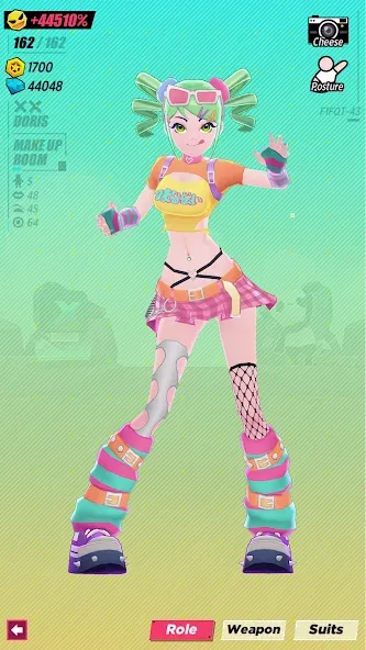 Slash & Girl - Endless Run  [МОД Unlocked] Screenshot 1