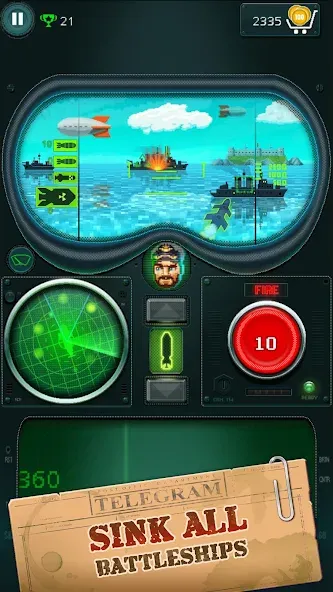 You Sunk - Submarine Attack  [МОД Много монет] Screenshot 1
