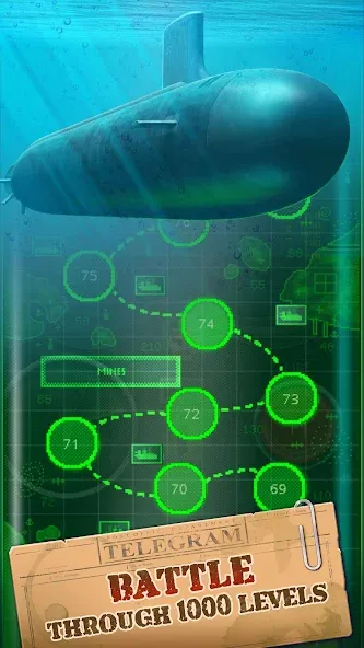 You Sunk - Submarine Attack  [МОД Много монет] Screenshot 5