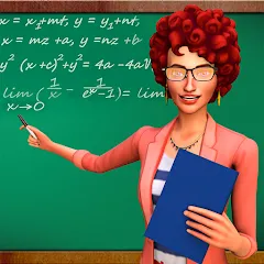 Скачать взломанную High School Teacher Sim Games  [МОД Бесконечные деньги] - полная версия apk на Андроид