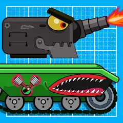 Скачать взлом TankCraft – War Tank Battles (ТанкКрафт)  [МОД Unlocked] - полная версия apk на Андроид