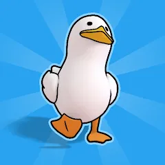 Взломанная Duck On The Run (Дак он зе Ран)  [МОД Menu] - полная версия apk на Андроид