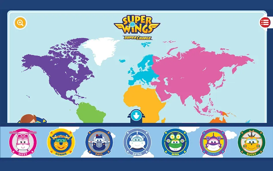 Super Wings - It's Fly Time  [МОД Много денег] Screenshot 1