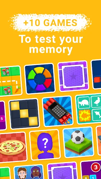 Train your Brain. Memory Games  [МОД Menu] Screenshot 2